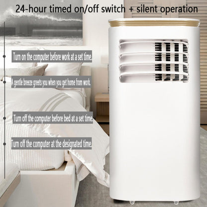 GENERIC Climatiseur Portable, Petit Climatiseur Avec Déshumidificateur, Refroidit 30 M², Climatiseur Mobile Silencieux Avec Kit De Fenêtre Et Télécommande, Oscillant, 2 Vitesses, 3 Modes, Minuterie 24 H