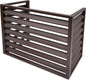 GENERIC Housse De Climatiseur D'extérieur En Aluminium – Clôture Autoportante à Persiennes Antirouille Résistante Aux Intempéries Design élégant Installation Et Entretien Faciles Pour Unités AC