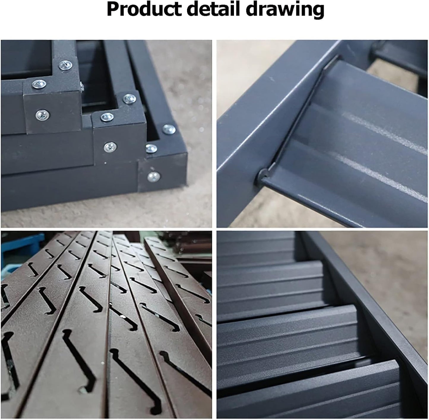 GENERIC Housse De Protection Pour Climatiseur Extérieur En Aluminium Résistant Aux Intempéries Pour Unités Centrales AC - Boîtier à Persiennes Autonomes Pour Ordures Et Unités AC