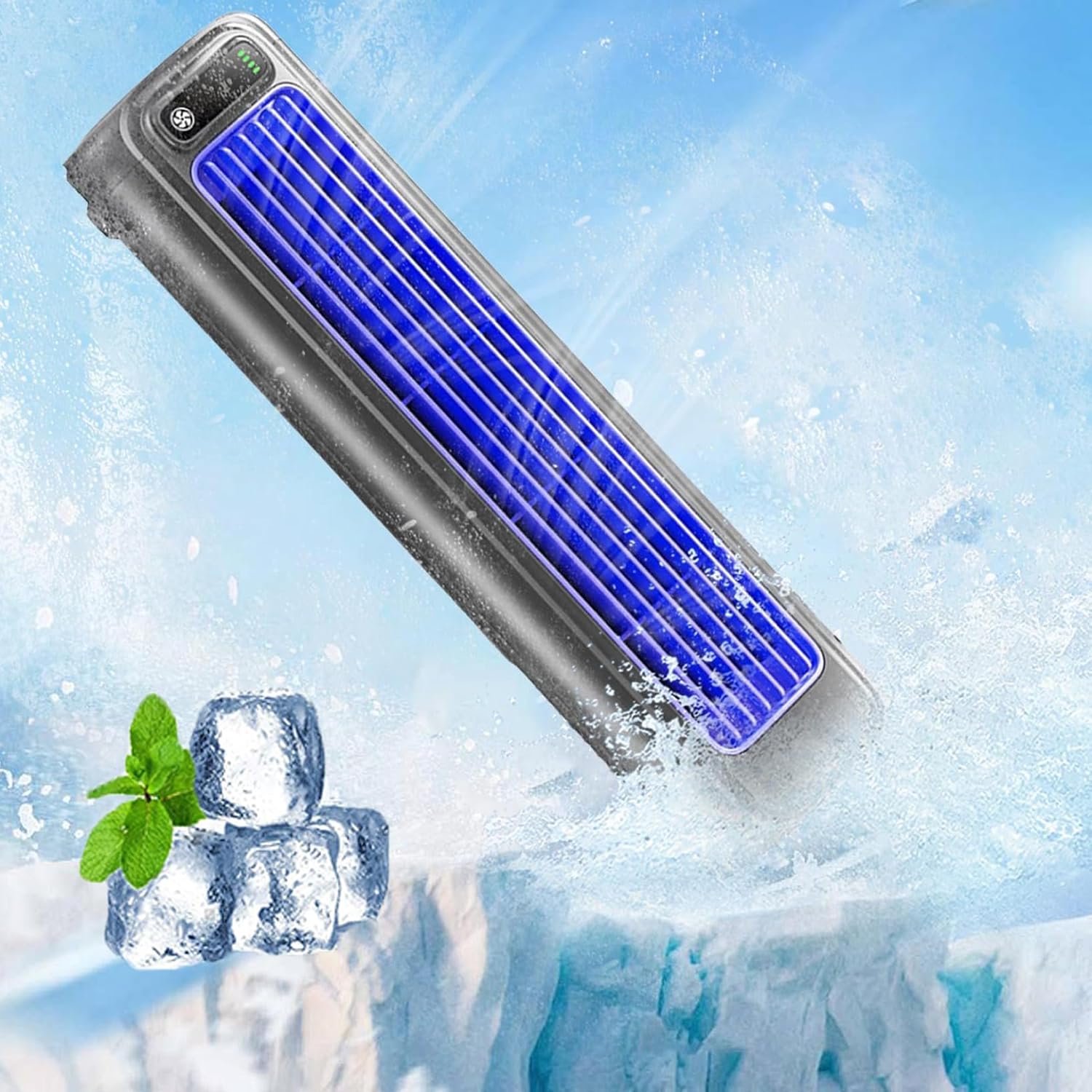  Sherum Climatiseur 3.0, Serum Cooling Ace 3.0, Shirem Cooling Ace, Serum Cooling Ace Climatiseur, Climatiseur Portable Rechargeable, Climatiseur Portable Rechargeable, [Classe énergétique A+] (Gris)