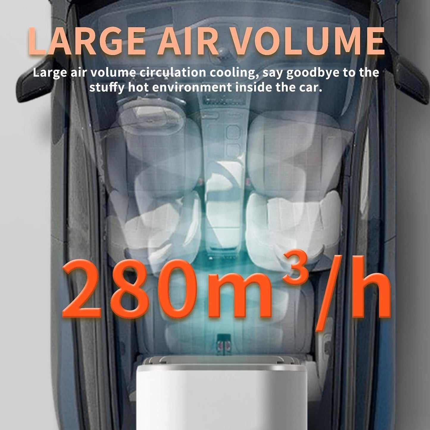  Climatiseur Portable, Climatiseurs De Refroidissement Rapide 600W, Dissipation De Chaleur à Double Chemin à Double Trajet Conceptions De Réduction De Bruit Multiples Pour La Tente De Camping