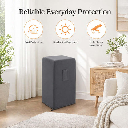  Luxiv Housse De Protection Pour Climatiseur Portable Gris 151830 Cm Gris