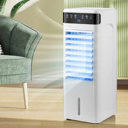 GENERIC Ventilateur De Support Refroidi à L'eau Avec Réservoir 4L, Oscillation Silencieuse Et Refroidisseur à évaporation Timer. Pour La Maison Et Le Bureau. Refroidissement Silencieux Par Double Contrôle Et