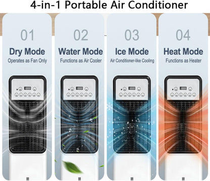 GENERIC Ventilateurs De Refroidissement De Refroidisseur De Refroidisseur D'air évaporatif Qui Soufflent D'air Froid Pour Le Ventilateur De Tour De Refroidissement Portable De Chambre à Coucher Avec 3L Réserv