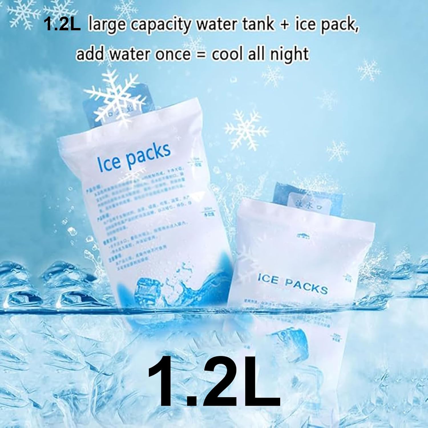 GENERIC Climatiseur Portable 12000 Btu Avec Télécommande, Unité De Climatisation à Double Refroidissement Et Chauffage, Fonction De Refroidisseur évaporatif, Pour Chambre, Bureau, Camping-car Et U Cold + Hot