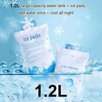 GENERIC Climatiseur Portable 12000 Btu Avec Télécommande, Unité De Climatisation à Double Refroidissement Et Chauffage, Fonction De Refroidisseur évaporatif, Pour Chambre, Bureau, Camping-car Et U Cold + Hot