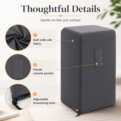  Luxiv Housse De Protection Pour Climatiseur Portable Gris 151830 Cm Gris