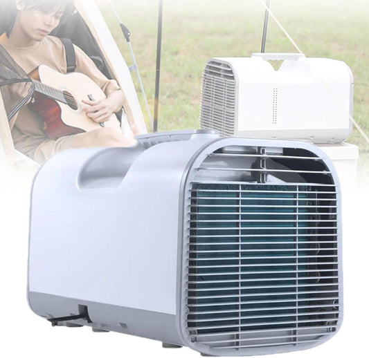  Climatiseur Portable, Climatiseurs De Refroidissement Rapide 600W, Dissipation De Chaleur à Double Chemin à Double Trajet Conceptions De Réduction De Bruit Multiples Pour La Tente De Camping