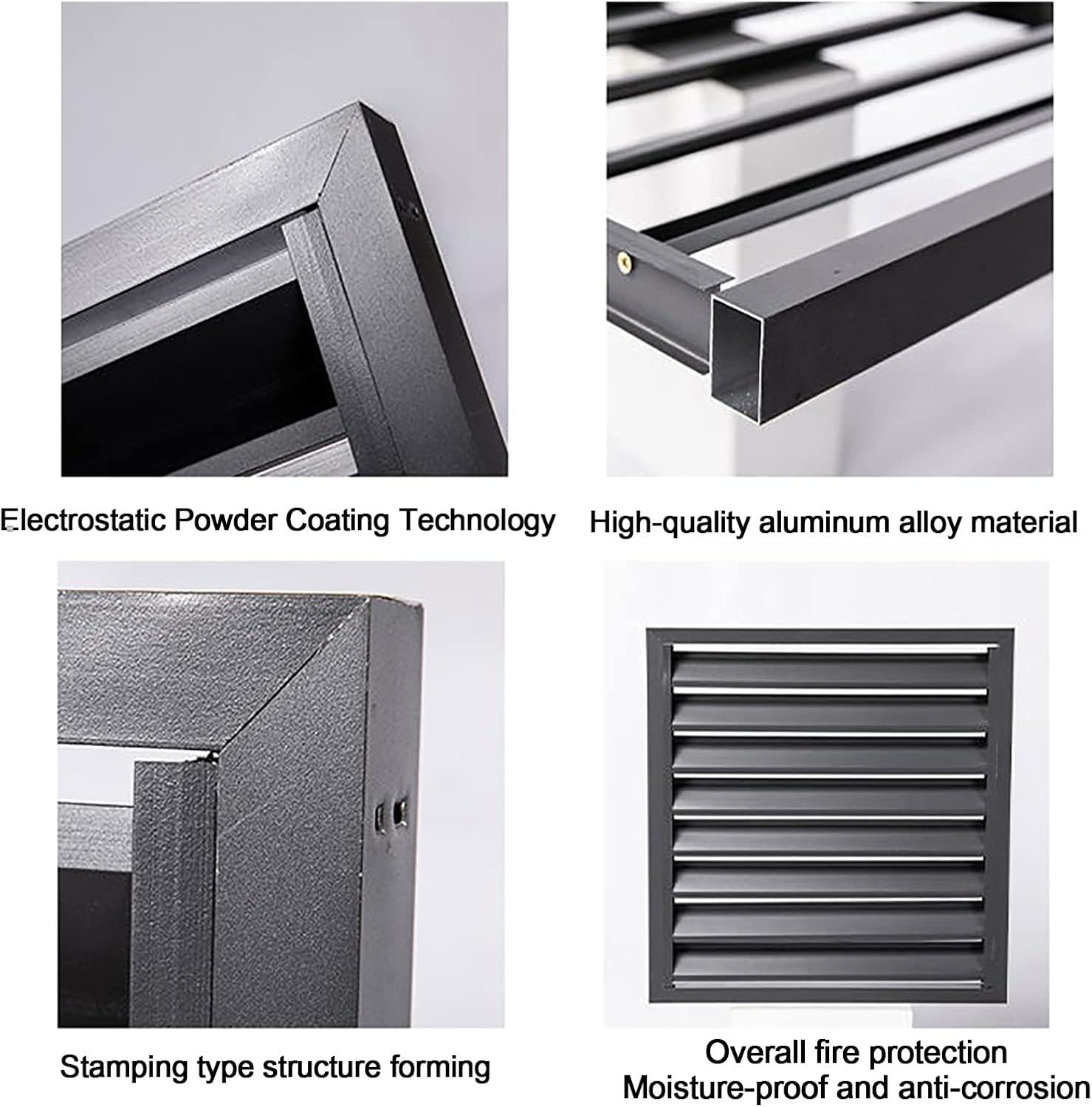  Housse De Climatiseur Extérieur, Protection De Pompe à Chaleur, Protection D'écran En Aluminium Pour Clôture De Jardin, Résistant Aux Intempéries Et (couleur : Blanc)