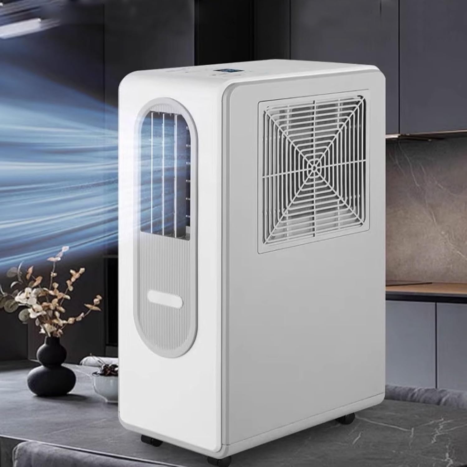 GENERIC Petit Climatiseur Portable Avec Filtre à Huile Multicouche 38 DB - Fonctionnement Silencieux - Sans Fenêtre - Pour Chambre, Bureau