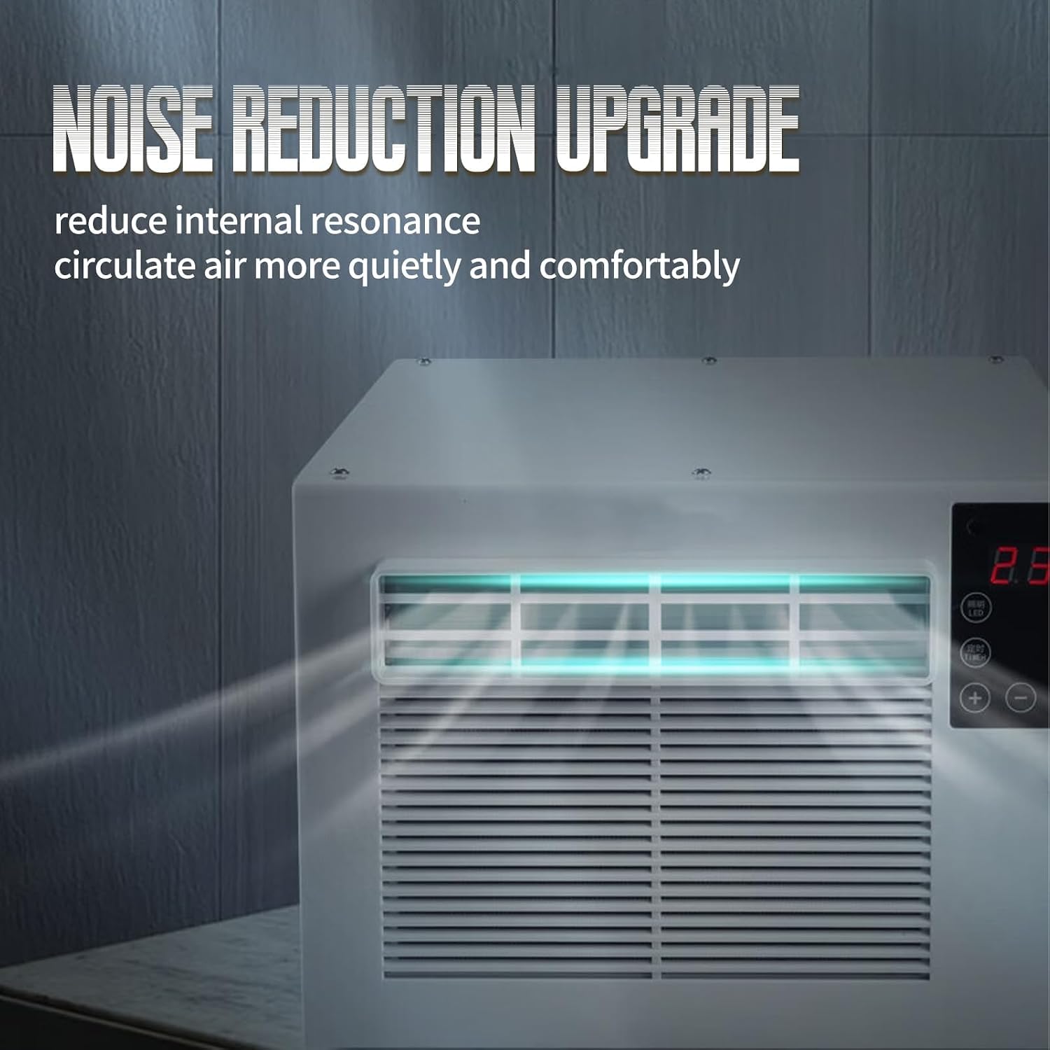  Climatiseur Portable Avec Refroidissement Rapide Et Déshumidificateur, Unité Compacte Pour La Chambre, La Cuisine, La Location, Le Dortoir Et L'utilisation Avec Moustiquaire