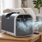  Climatiseurs Portables De Voyage Refroidisseur Et Déshumidificateur, Ventilateur De Nuit Ultra-Silencieux 45dB Pour Camping-car Et Usage Intérieur, Système D'Évaporation Automatique Sans Drainage