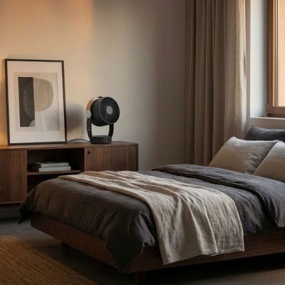  Ventilateur STADLER FORM Oscillant LEO Noir New