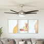  Ventilateur VIDAXL Ventilateur De Plafond Orné Avec Lampe 1