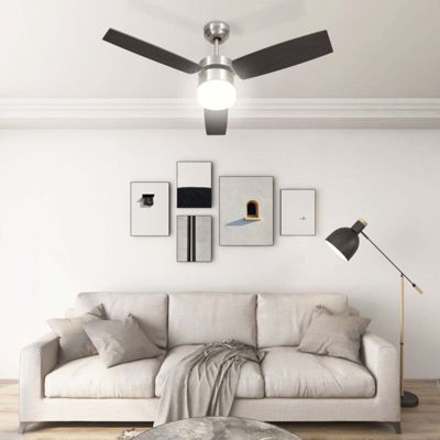  Ventilateur VIDAXL Ventilateur De Plafond Lampe Et Télécomm